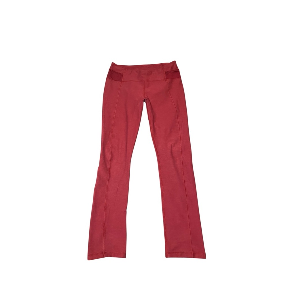 Red Flared Lululemon Leggings
